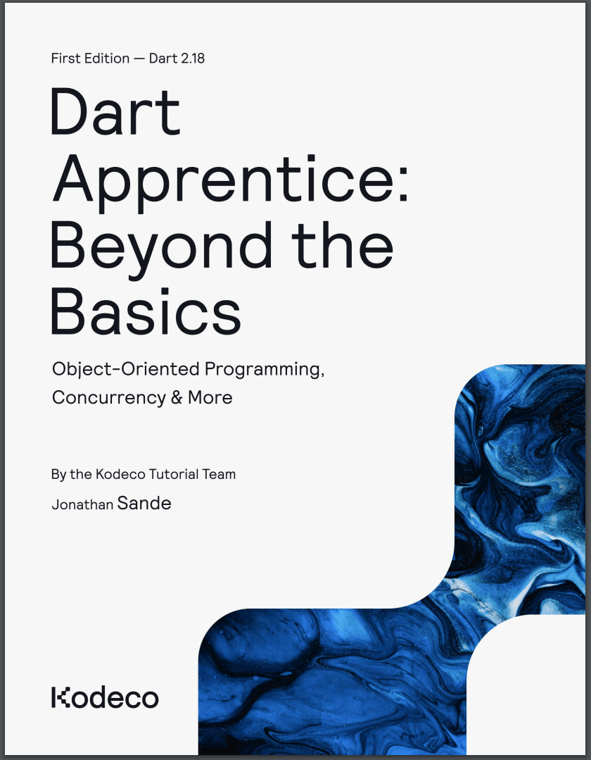 Dart Apprentice: Beyond the Basics. 1st Ed